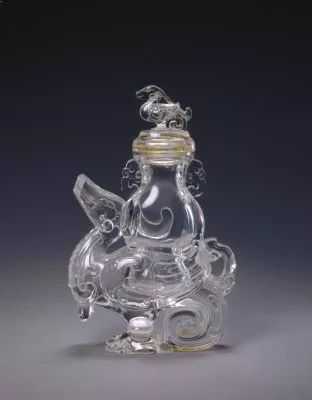 皇帝身边的小物件——水晶天鸡尊