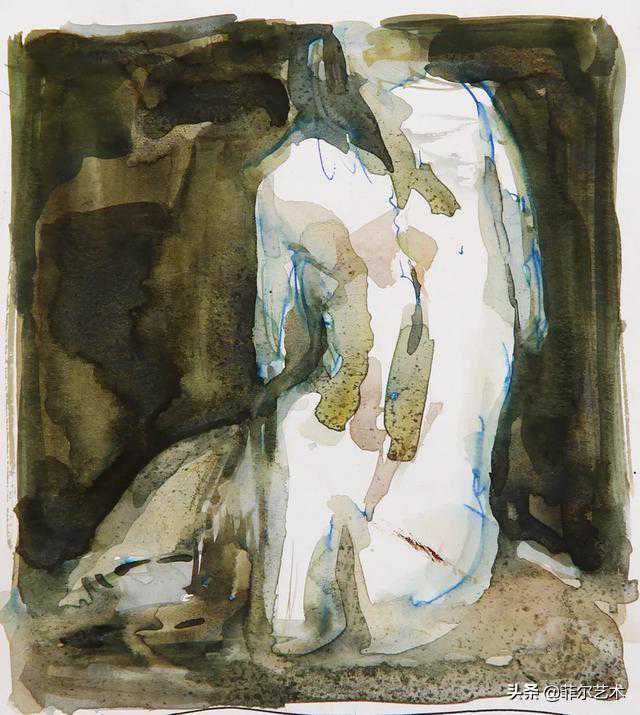 青岛大学美术学院教授、窦凤至水彩画作品欣赏