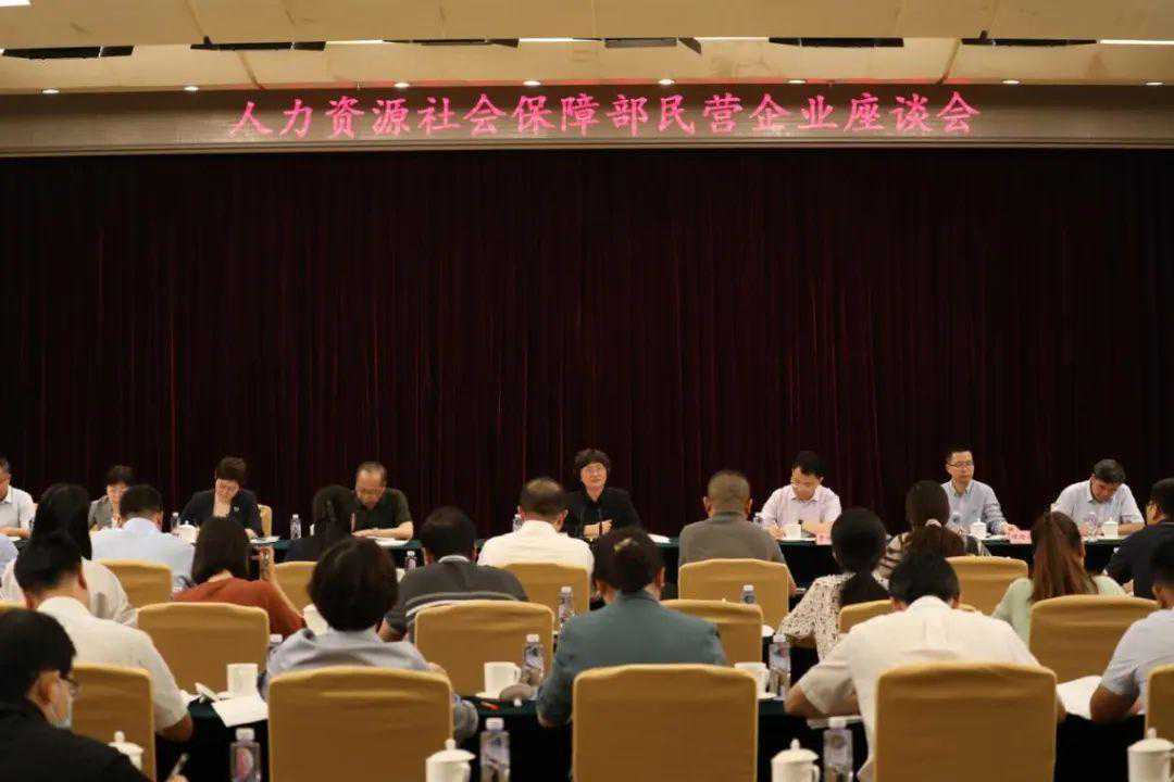 人社部召开民营企业座谈会：要进一步完善惠企政策