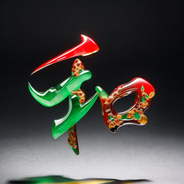 彩和田玉款姓氏头像（五）