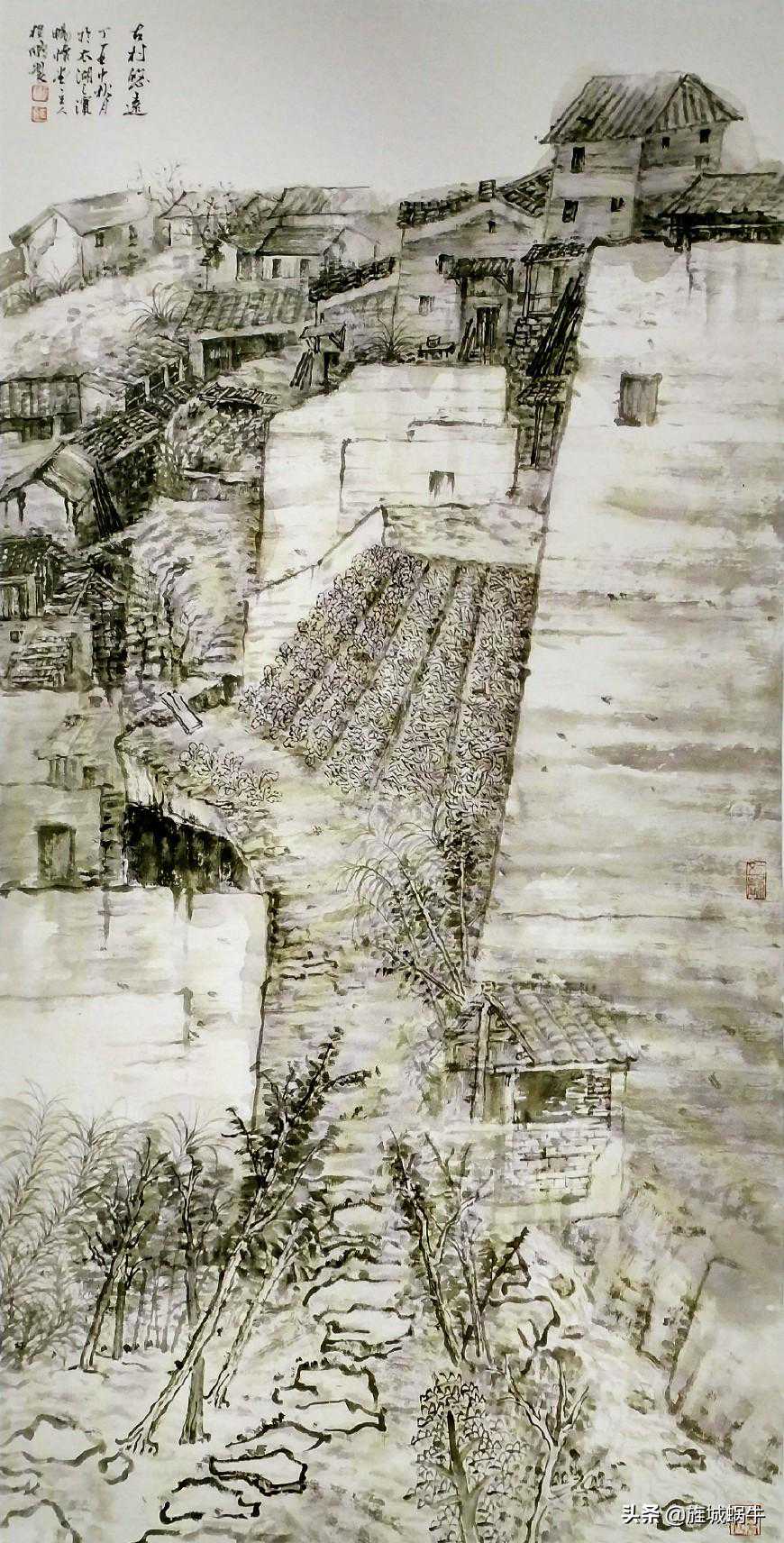 江山本如画，笔墨来书写