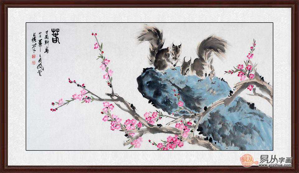 朋友乔迁新居送什么挂画好 想不落俗套就选这些