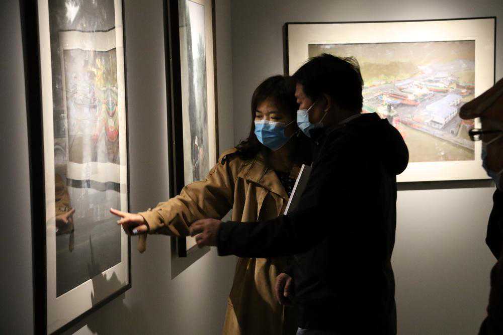 上海粉画作品展：这一历史悠久的画种该被更多人了解