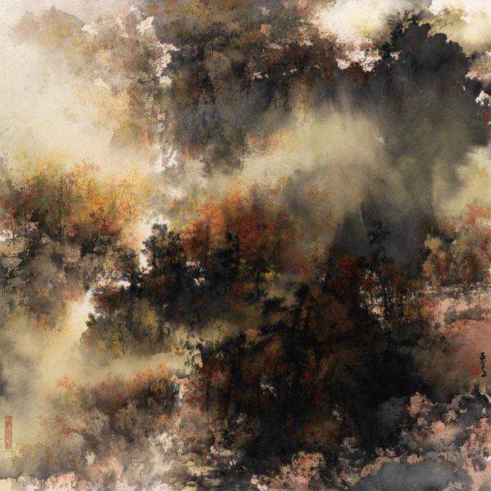 何百里的国画 |山水