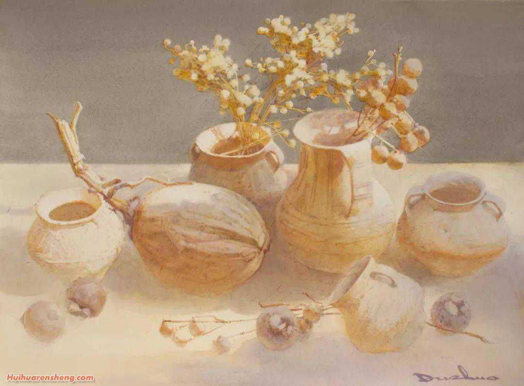 杜拙老师的水彩作品欣赏