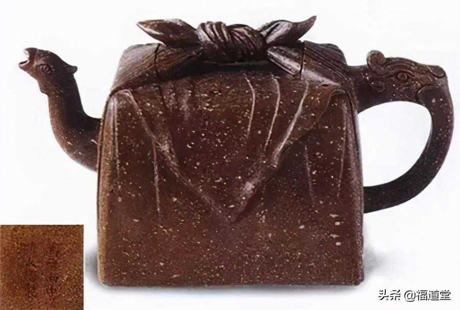 “方印”的刚，“布料”的柔——紫砂印包壶