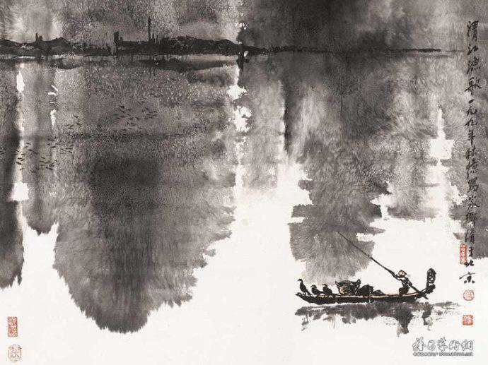 魅力黑白,多情山水~姚治华山水画作品欣赏 魅力黑白,多情山水~姚治华山水画作品欣赏