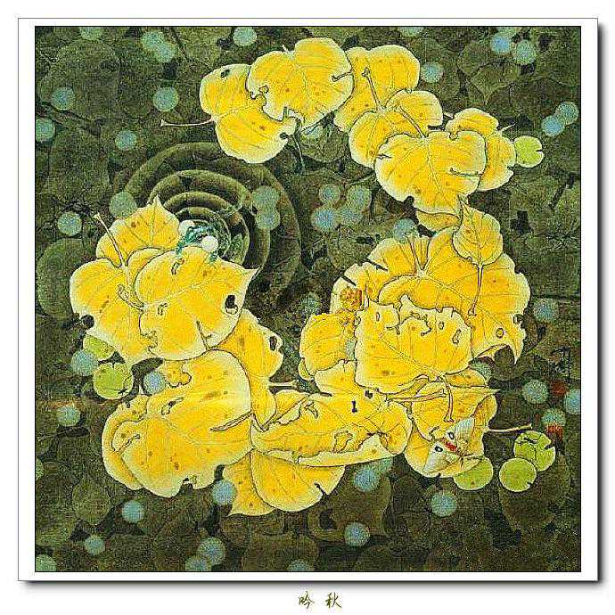 诗意佳境 -- 窦申清工笔花鸟画