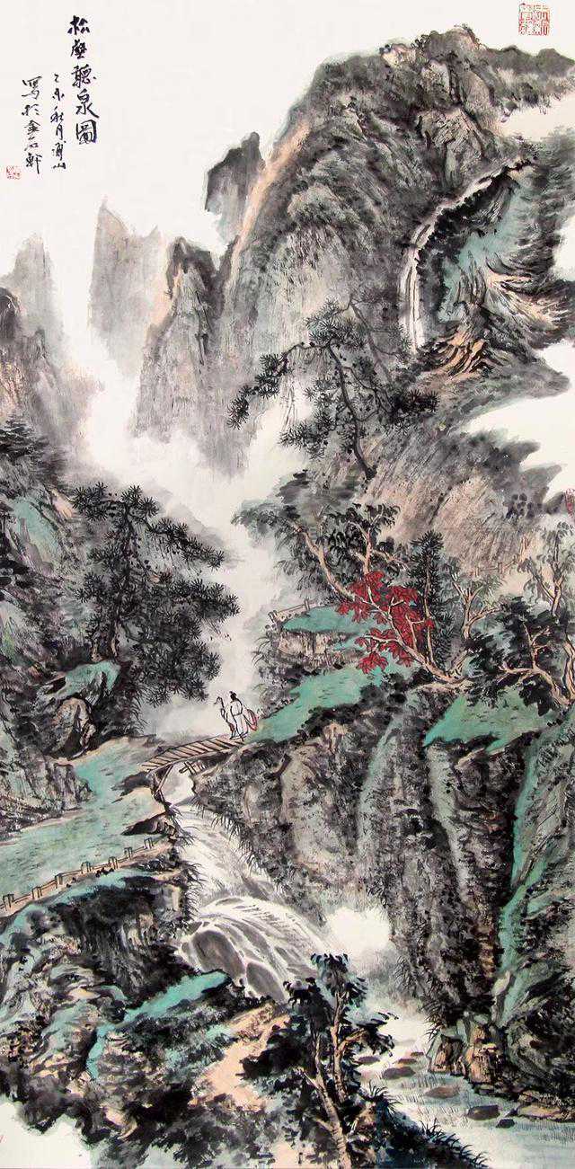 爱新觉罗·溥山 六尺作品欣赏