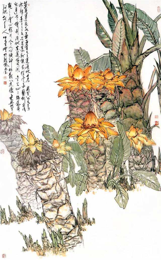 著名画家朱全增作品欣赏