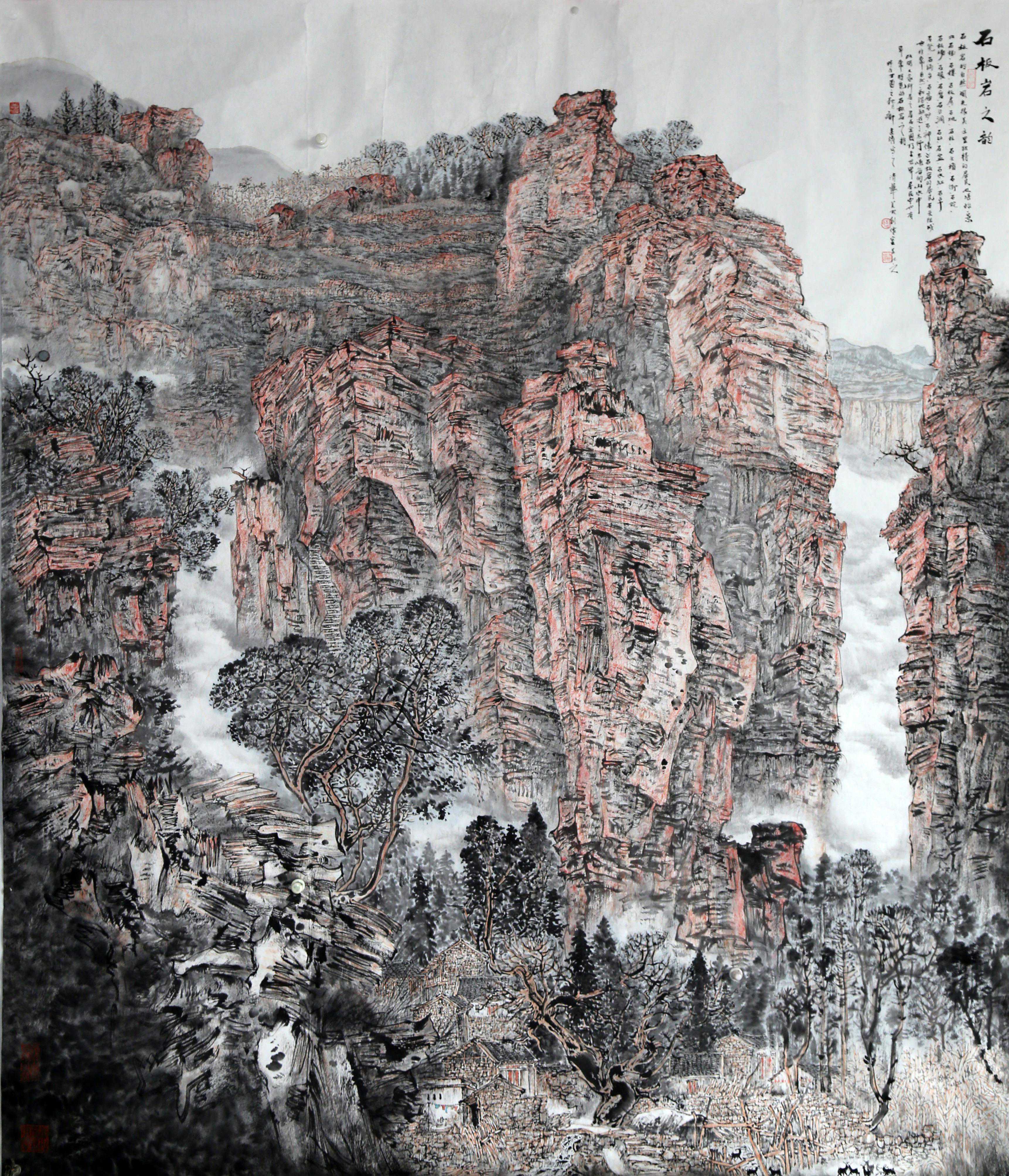 胸中藏丘壑 笔底气韵生——计建清作品鉴赏 胸中藏丘壑 笔底气韵生——计建清作品鉴赏