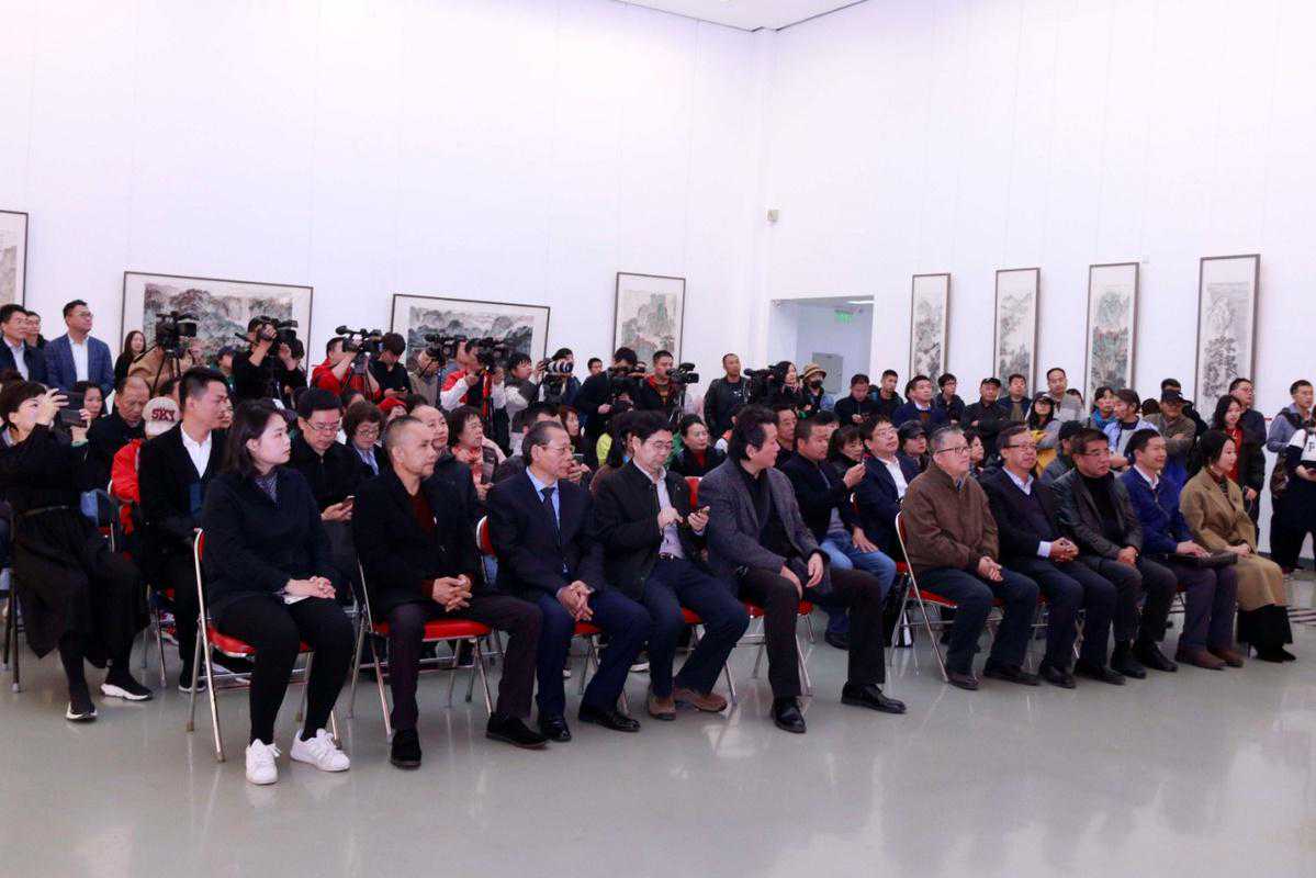 大美河山——李蝉羽山水画艺术展在中国国家画院美术馆举行