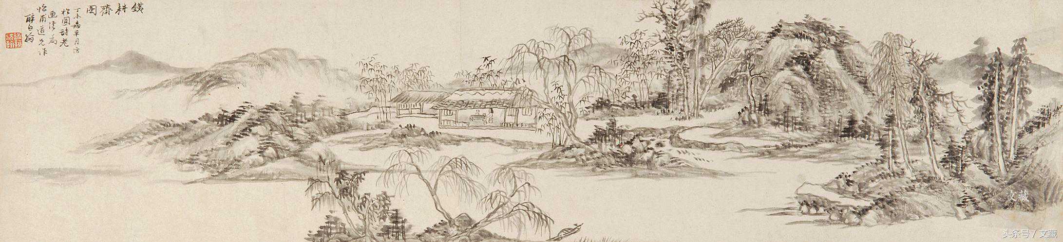 画家须诗家：山水画中的人生境界