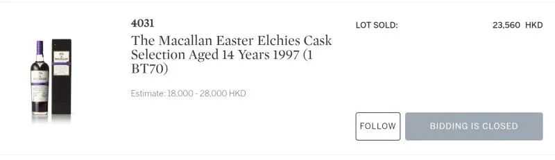 威士忌单桶存桶和铂金包，哪一个更有收藏投资价值？